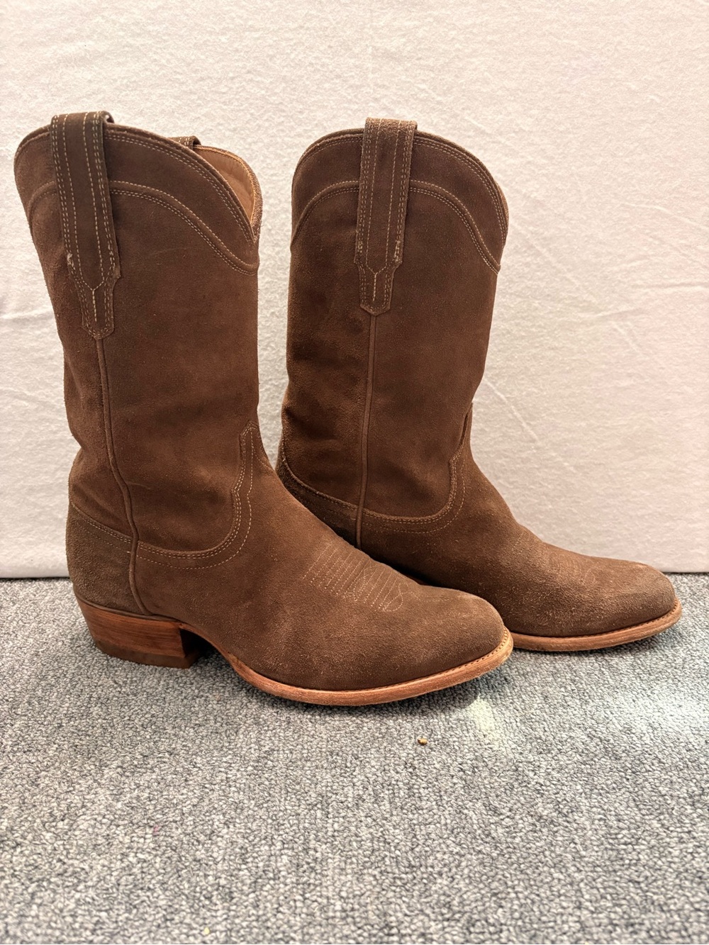 Tecovas Johnny Suede Boot